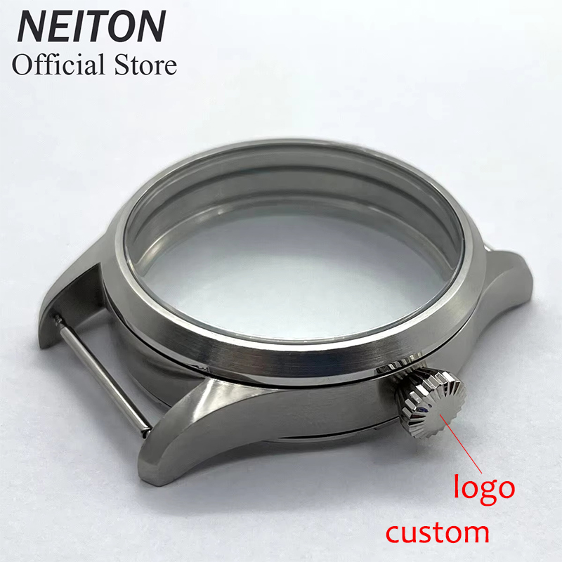 Watch Display Box - NEITON 42 mm manuelles Uhrengehäuse, durchsichtige