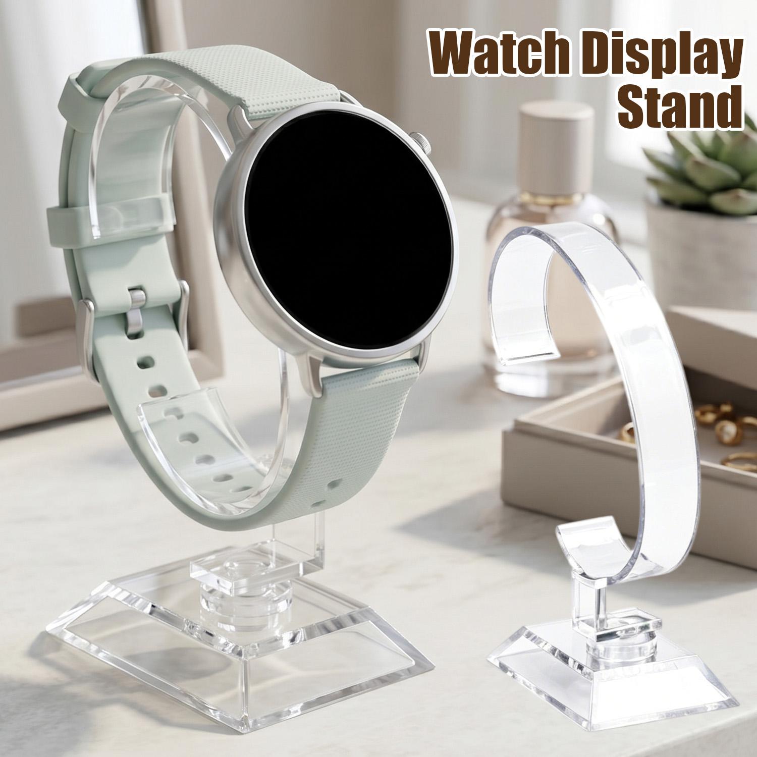 Transparenter Uhren-Präsentati – Jewelry And Watches Inc Bewertung und Preis